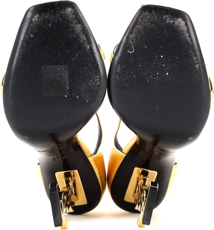 Saint Laurent Women's Opyum Heels Leather 110 - Image 4