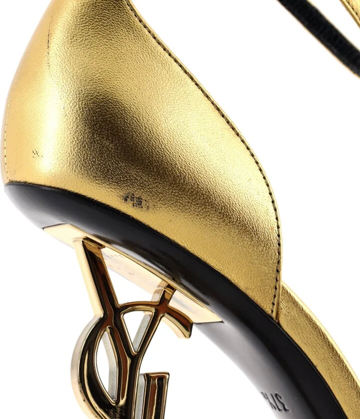 Saint Laurent Women's Opyum Heels Leather 110 - Image 6