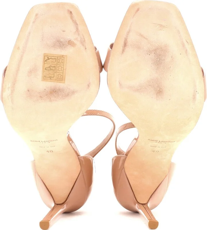 Saint Laurent Women's Opyum Heels Leather 110 - Image 4