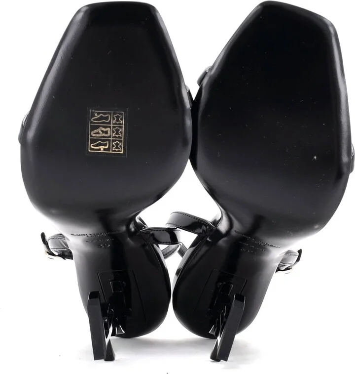 Saint Laurent Women's Opyum Heels Leather 110 - Image 4