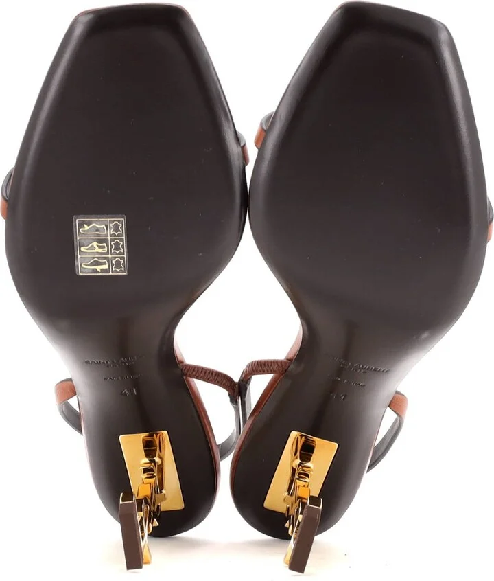 Saint Laurent Women's Opyum Heels Leather 85 - Image 4