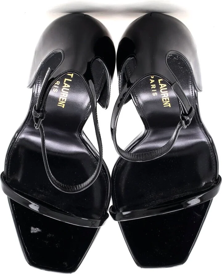 Saint Laurent Women's Opyum Heels Patent 110 - Image 2