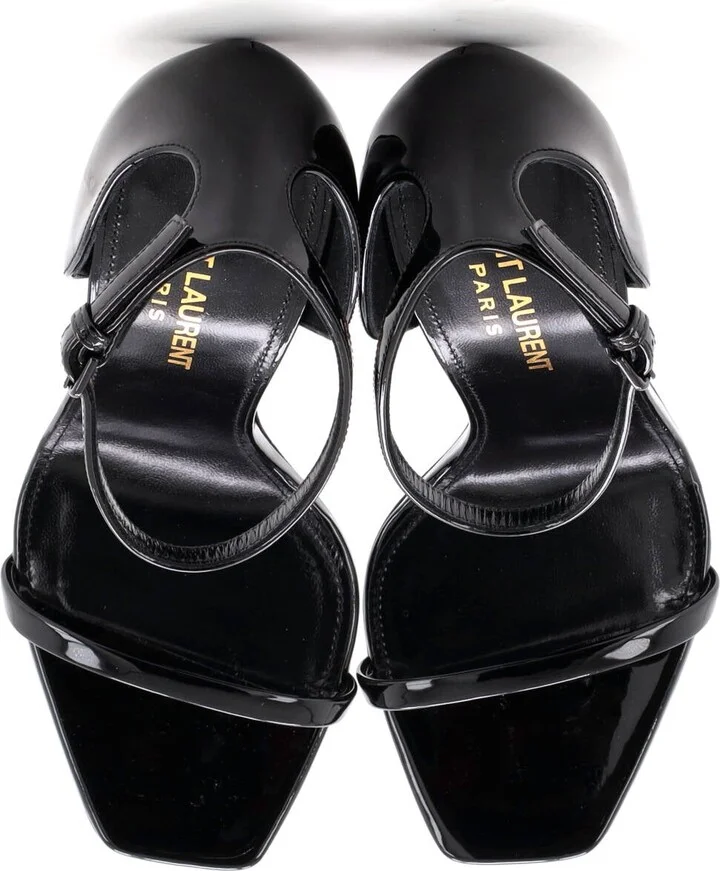 Saint Laurent Women's Opyum Heels Patent 110 - Image 2