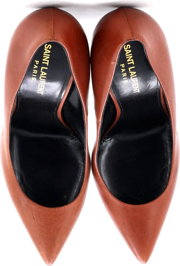 Saint Laurent Women's Opyum Pumps Leather 110 - Image 2