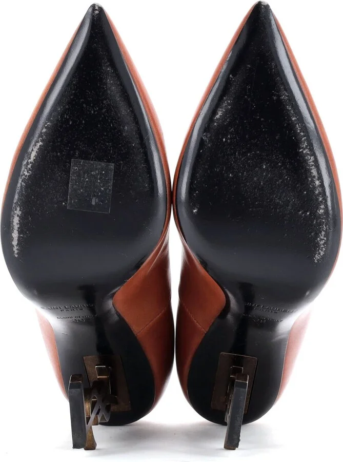 Saint Laurent Women's Opyum Pumps Leather 110 - Image 4