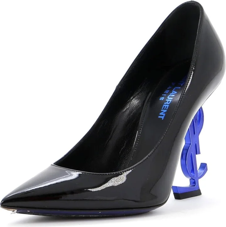 Saint Laurent Women's Opyum Pumps Patent 110 - Image 2