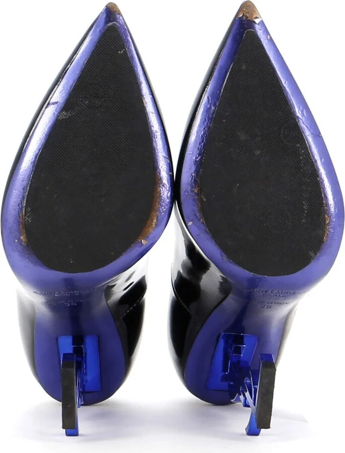 Saint Laurent Women's Opyum Pumps Patent 110 - Image 7