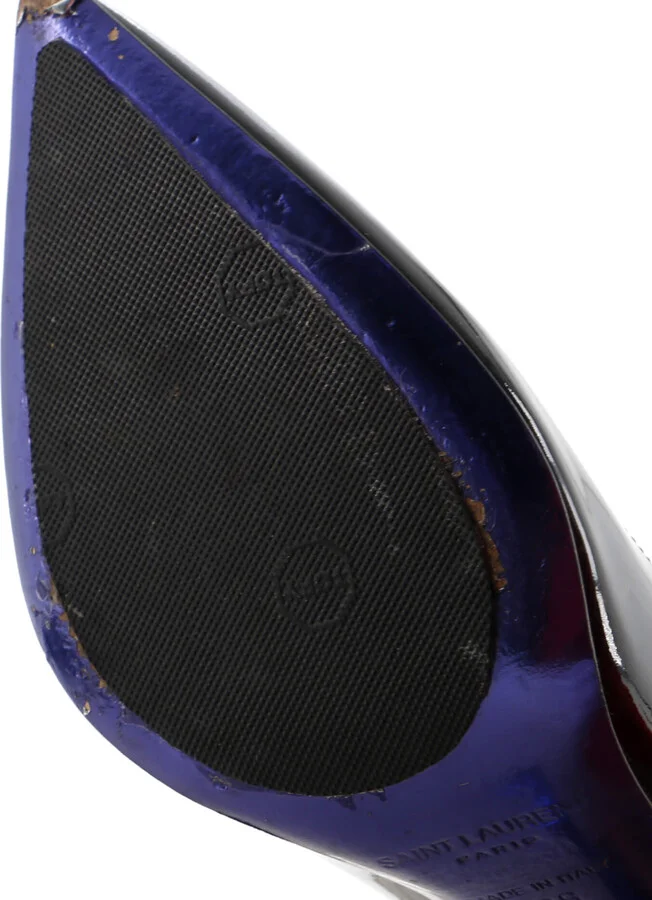 Saint Laurent Women's Opyum Pumps Patent 110 - Image 9