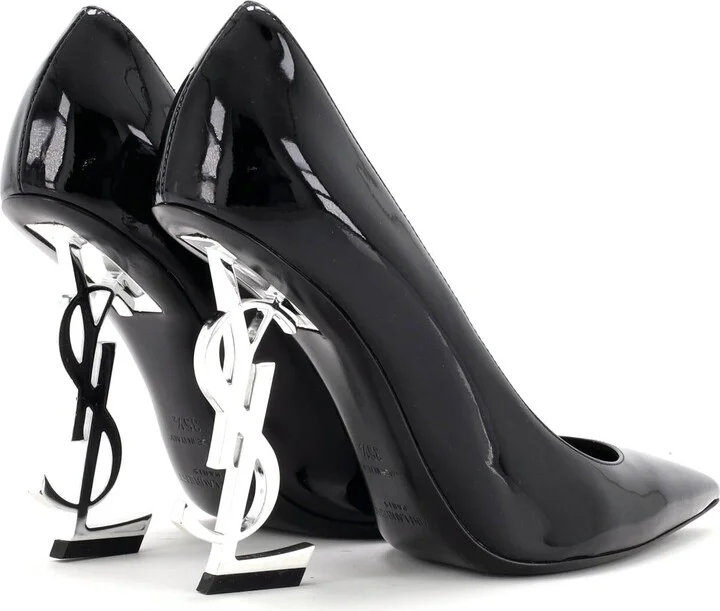 Saint Laurent Women's Opyum Pumps Patent 110 - Image 3