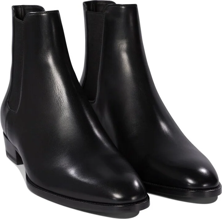 Saint Laurent Wyatt 30 Chelsea Boot Shoes - Image 3