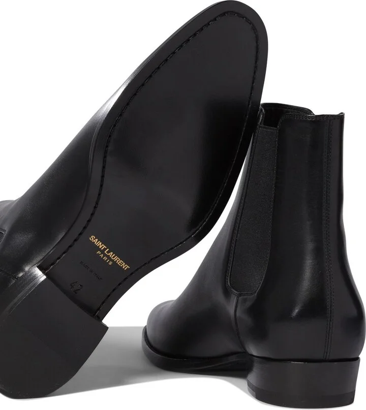 Saint Laurent Wyatt 30 Chelsea Boot Shoes - Image 5