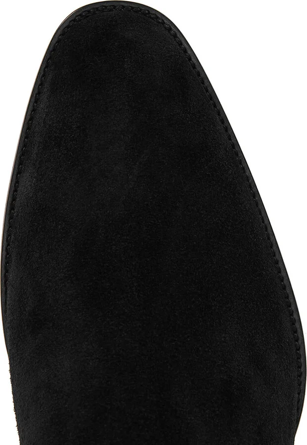 Saint Laurent Wyatt 30 Suede Chelsea Boots - Image 8