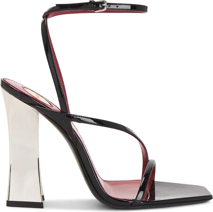 Saint Laurent Zora Sandal in Black