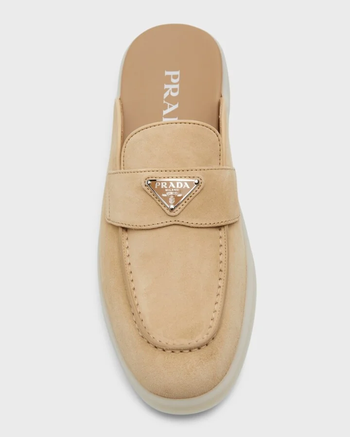 Saint Tropez Suede Mules - Image 5