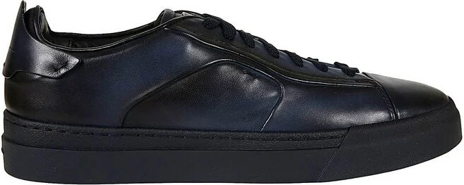 Saints Round Toe Lace-Up Sneakers