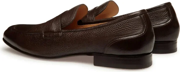Saix-U grained-leather loafers - Image 3