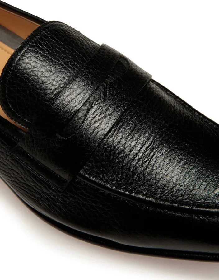Saix-U grained-leather loafers - Image 4