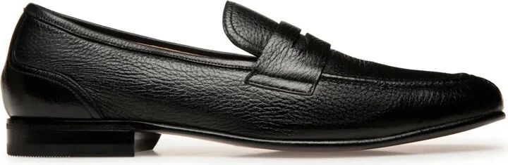 Saix-U grained-leather loafers