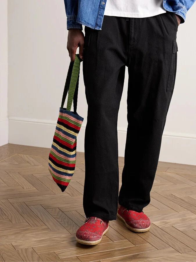 Sal-1 Bandana-Print Suede Clogs - Image 2