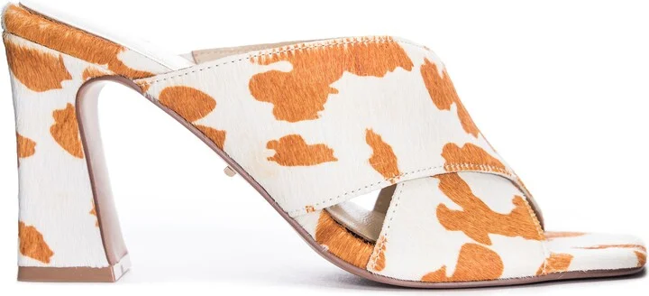 Saldana Genuine Calf Hair Slide Sandal - Image 2
