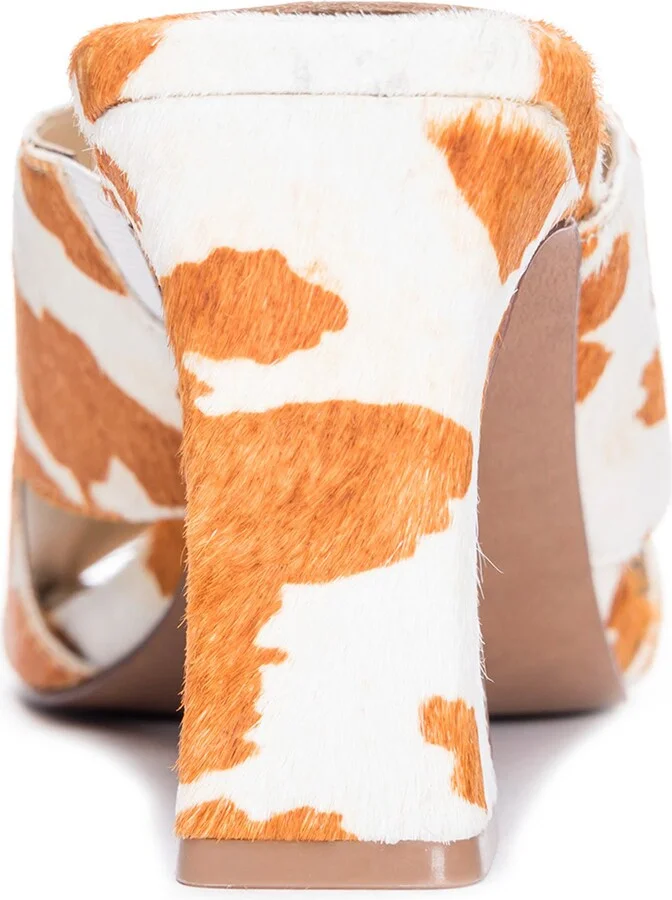 Saldana Genuine Calf Hair Slide Sandal - Image 4