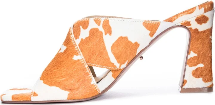 Saldana Genuine Calf Hair Slide Sandal - Image 5