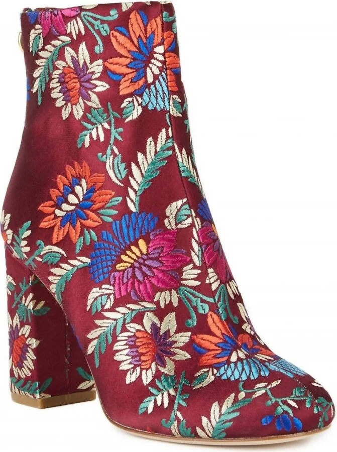 Saleema Boot In Plum