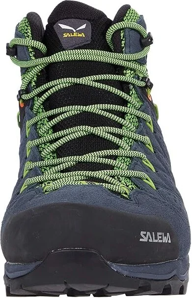 SALEWA Alp Mate Mid Wp Men's Shoes Ombre Blue/Pale Frog : 10 M, Textile/Leather - Image 5