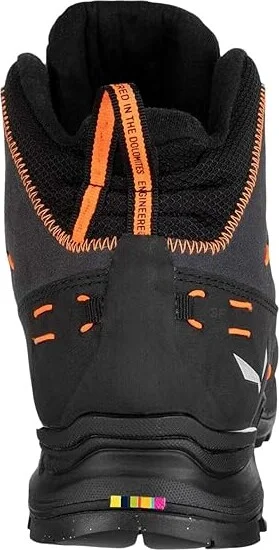 SALEWA Alp Mate Winter Mid WP Men's Shoes Onyx/Black : 11.5 M, Leather/Synthetic - Image 4