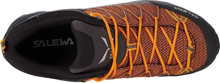 SALEWA Mountain Trainer Lite Men's Shoes Ombre Blue/Carrot : 7 M, Textile - Image 3