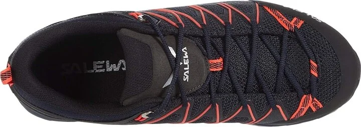 SALEWA Mountain Trainer Lite Women's Shoes Premium Navy/Fluo Coral : 9.5 M, Textile - Image 2