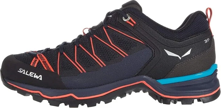 SALEWA Mountain Trainer Lite Women's Shoes Premium Navy/Fluo Coral : 9.5 M, Textile - Image 6