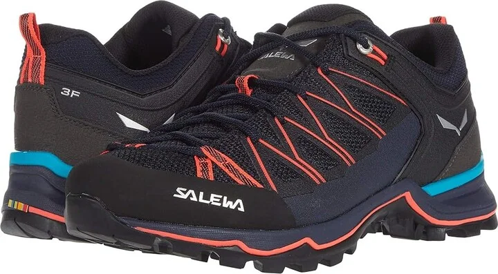 SALEWA Mountain Trainer Lite Women's Shoes Premium Navy/Fluo Coral : 9.5 M, Textile