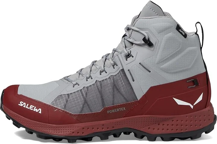 SALEWA Pedroc Pro Mid PTX Women's Shoes Alloy/Syrah : 7 M - Image 5