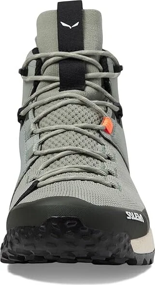 SALEWA Puez Knit Mid PTX Men's Shoes Shadow/Dark Olive : 9 M, Rubber - Image 3