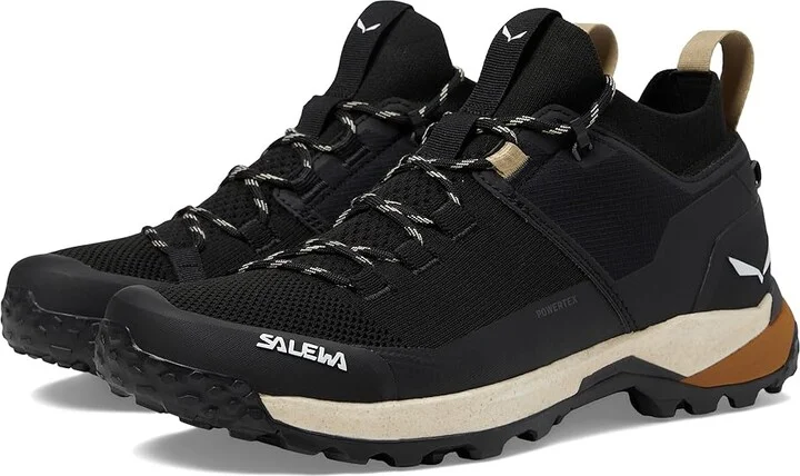SALEWA Puez Knit PTX Men's Shoes Black/Black : 8 M