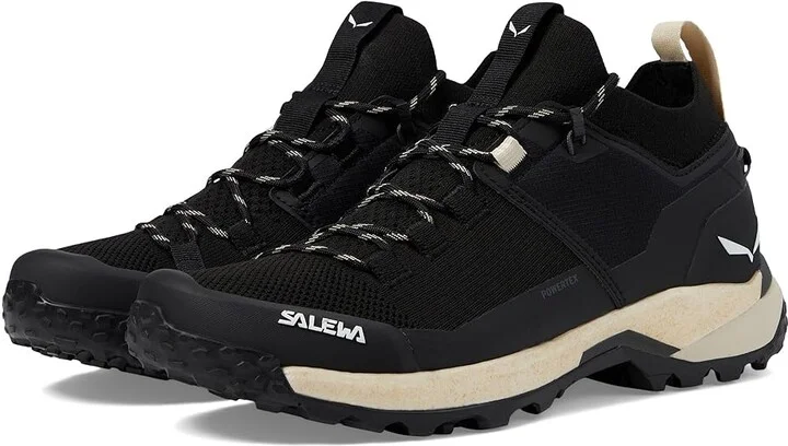 SALEWA Puez Knit PTX Women's Boots Black/Black : 9 M, Rubber/Synthetic