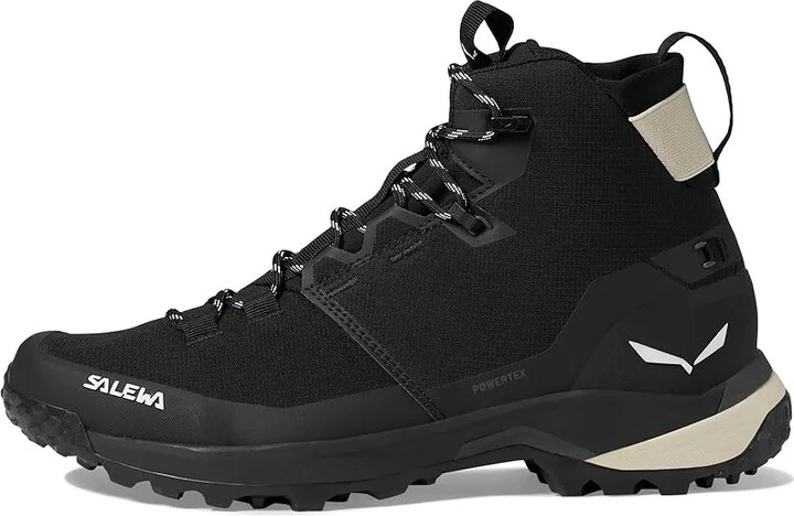 SALEWA Puez Mid PTX Women's Boots Black/Black : 6.5 M, Rubber/Synthetic - Image 6