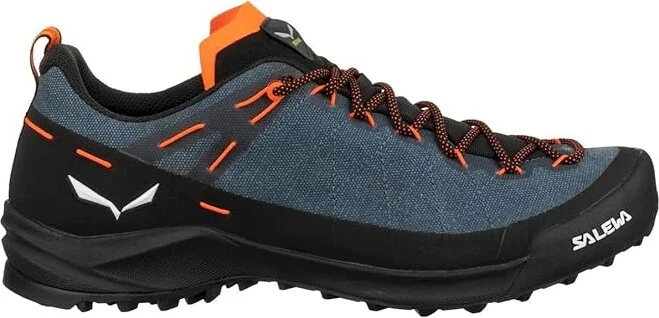 SALEWA Wildfire Canvas Men's Shoes Dark Denim/Black : 8 M, Canvas/Leather - Image 5
