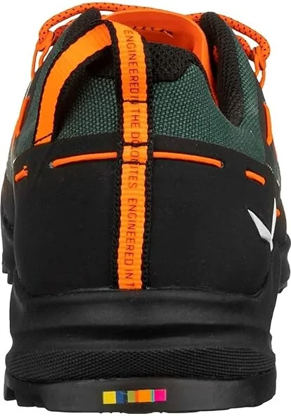 SALEWA Wildfire Canvas Men's Shoes Raw Green/Black : 8 M, Canvas/Leather - Image 3