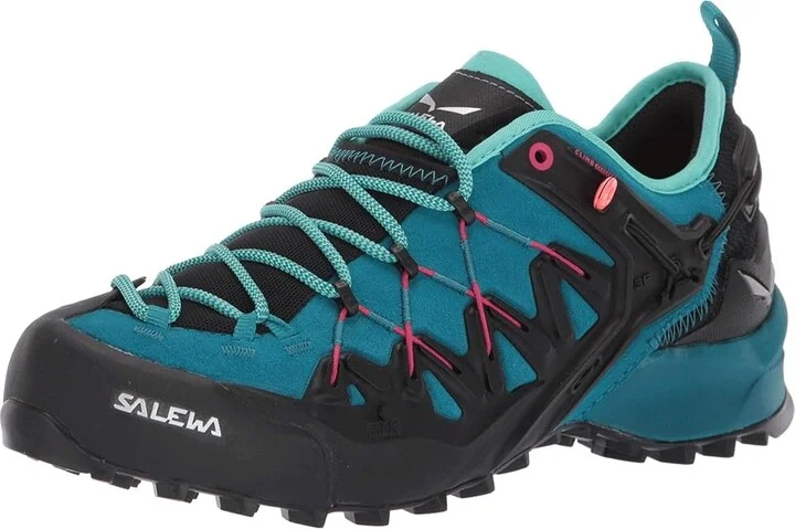 SALEWA Wildfire Edge Women's Shoes Malta/Vivacious : 7.5 M, Suede - Image 2