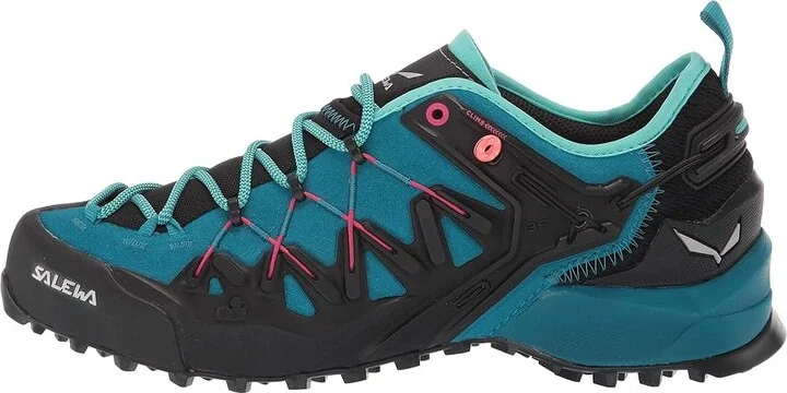 SALEWA Wildfire Edge Women's Shoes Malta/Vivacious : 7.5 M, Suede - Image 7