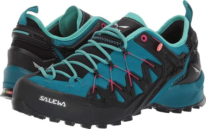 SALEWA Wildfire Edge Women's Shoes Malta/Vivacious : 7.5 M, Suede