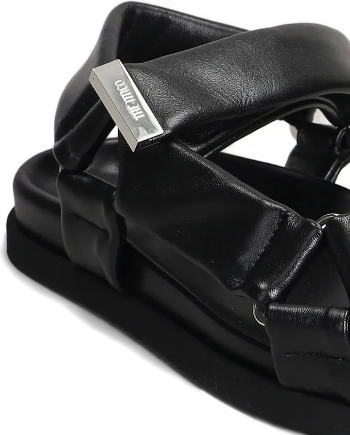 Salinas leather flat sandals - Image 5
