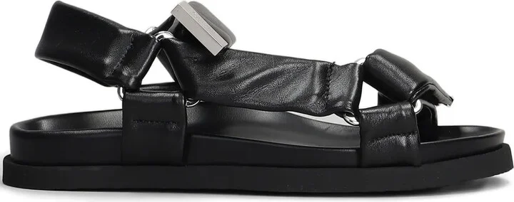 Salinas leather flat sandals