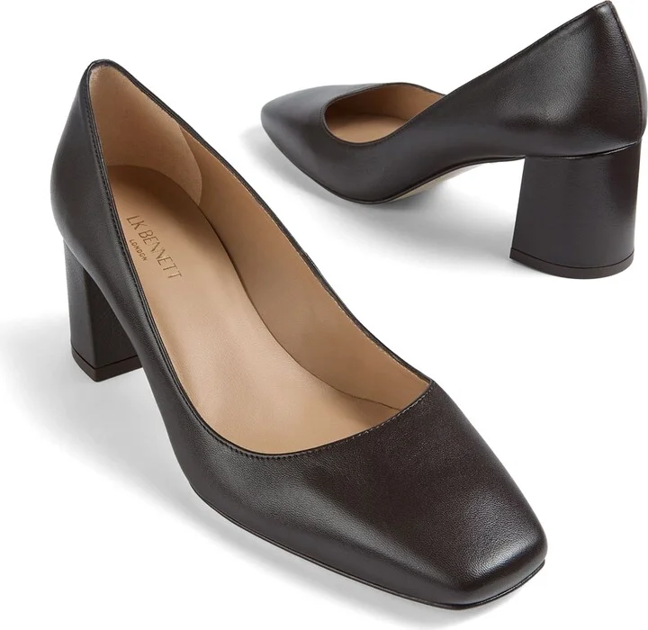 Sally Court Square Toe Pump - Image 4