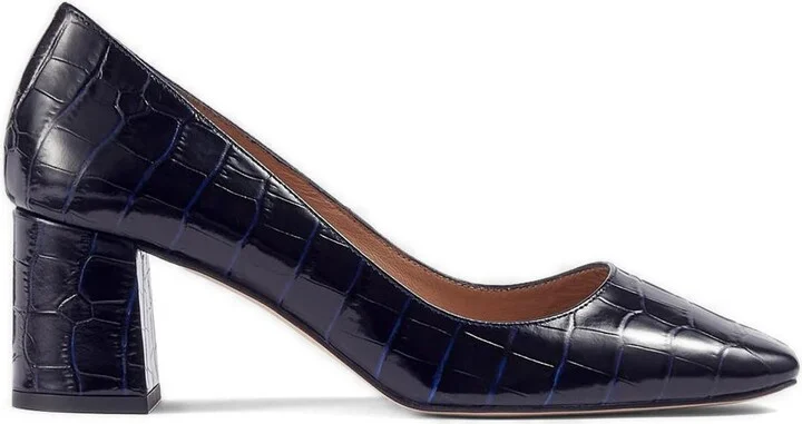 Sally Croc Embossed Pump - Image 2
