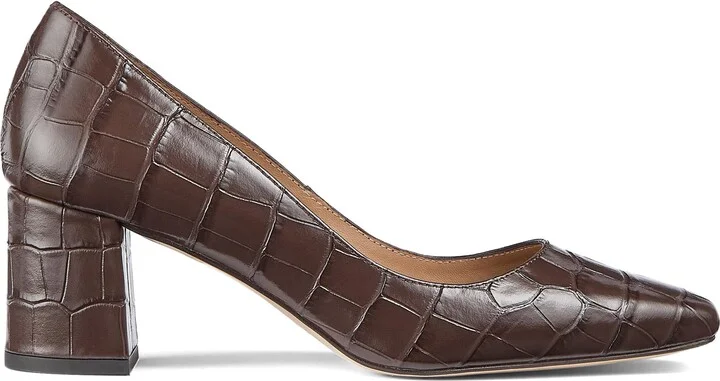 Sally Croc Embossed Pump - Image 2