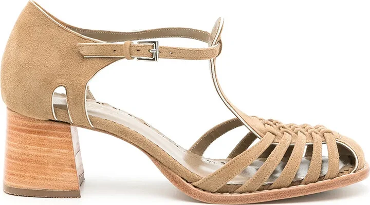 Salomé Boheme caged pumps