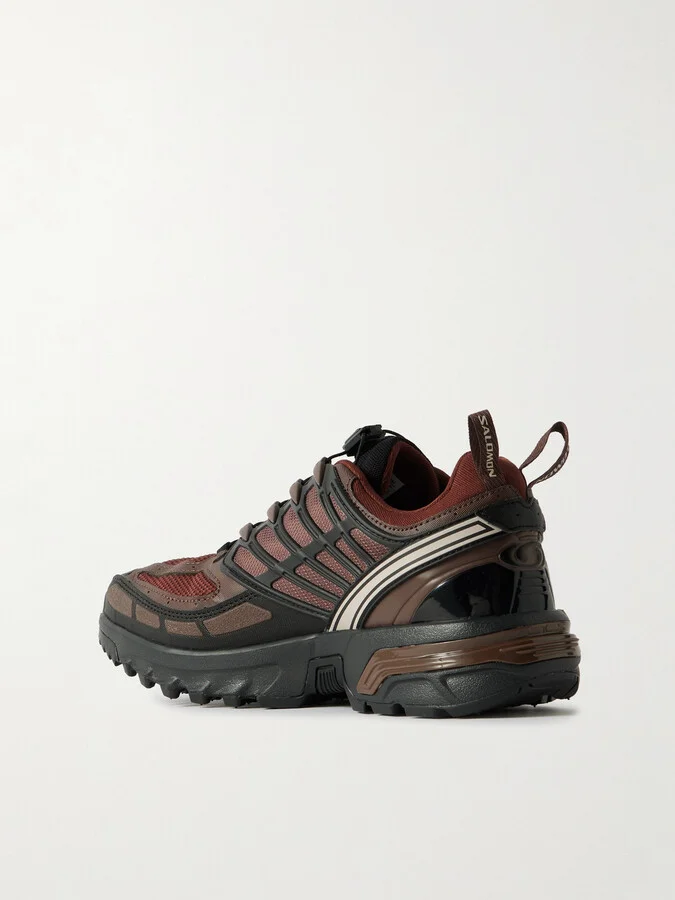 Salomon - Acs Pro Gtx Rubber-trimmed Gore-tex Mesh Sneakers - Brown - Image 3
